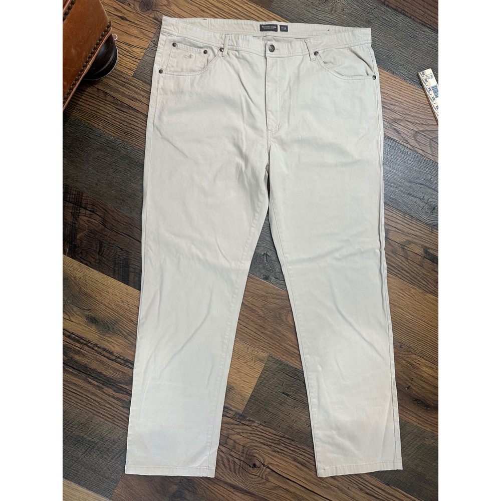 Southern Marsh Brazos Stretch Twill Pants Mens 40x32 Khaki Tan 5-Pocket Chino